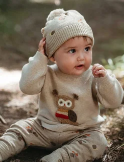 Acorn Jacquard Beanie