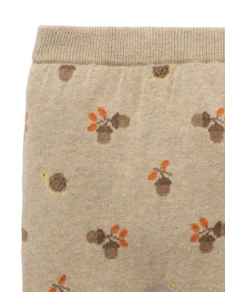 Acorn Jacquard Leggings