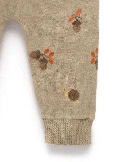 Acorn Jacquard Leggings