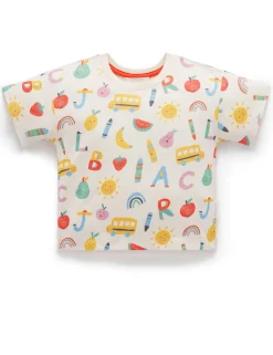 Alphabet Relaxed Tee