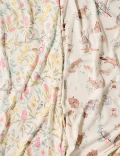 Aviary Garden Stretch Wrap