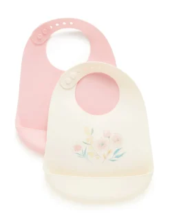 Blossom 2 Pack Silicone Bib