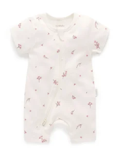 Blossom Short Zip Growsuit