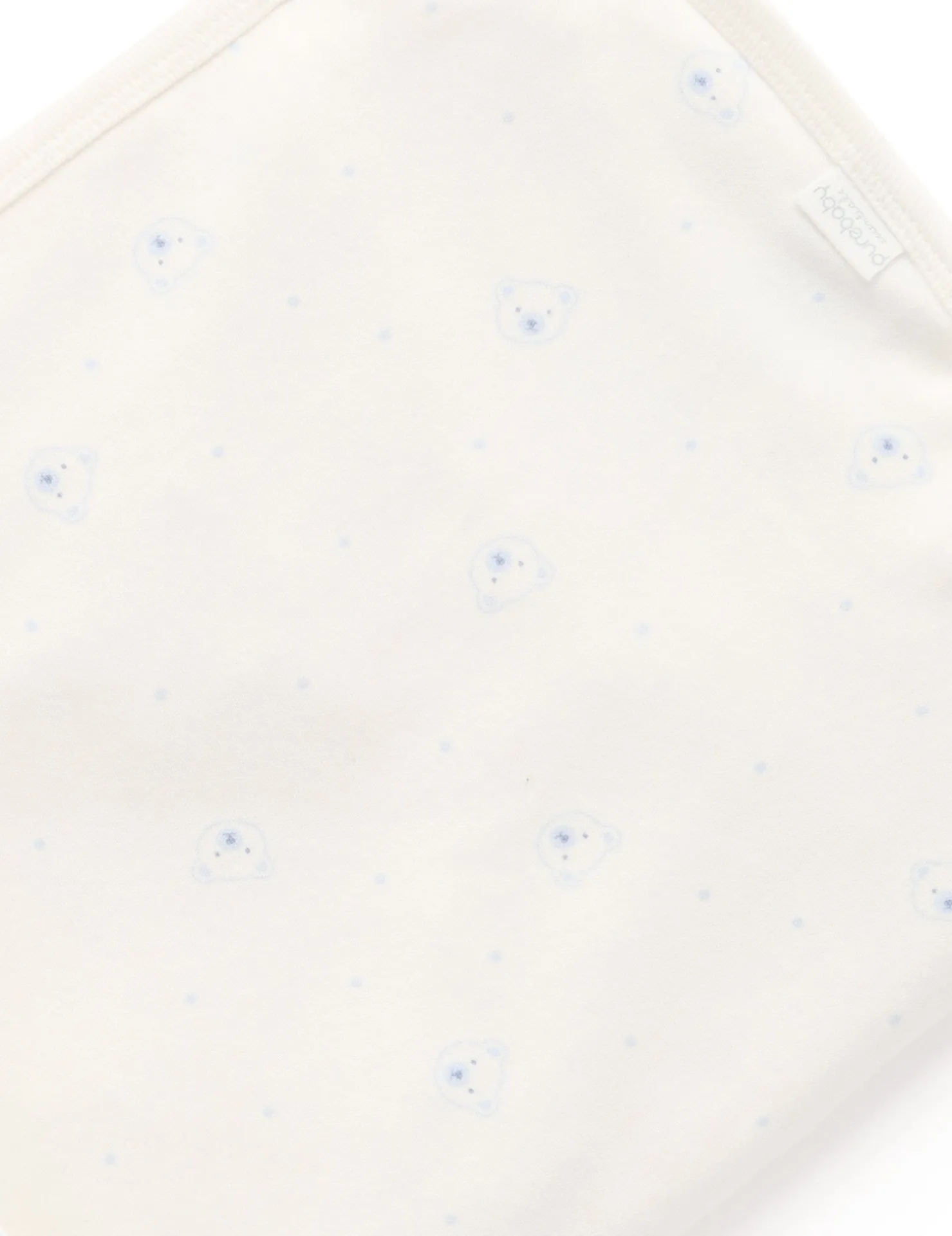 Blue Bear Bunny Rug