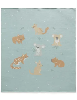 Bush Babies Jacquard Blanket