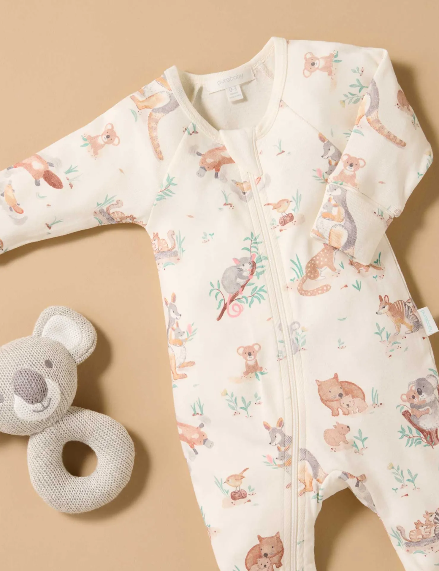 Bush Babies Zip Growsuit