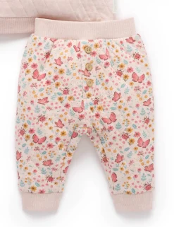 Butterfly Quilted Track Set