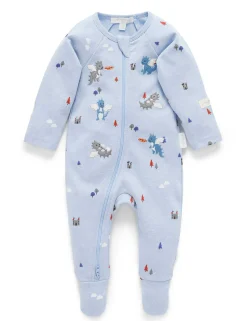 Castle Thick Zip Growsuit