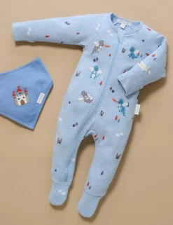 Castle Thick Zip Growsuit