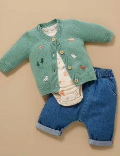 Chambray Pants