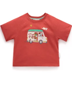 Christmas Postal Van Tee