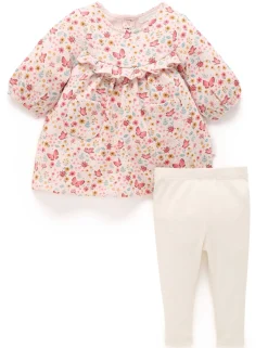 Cosy Dress and Leggings Set