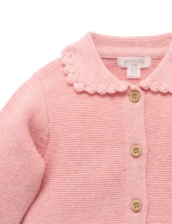 Crochet Collar Cardigan