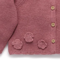 Crochet Flower Cardigan