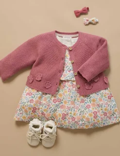 Crochet Flower Cardigan