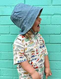 Denim Bucket Hat