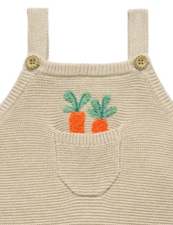 Easter Knitted Overalls