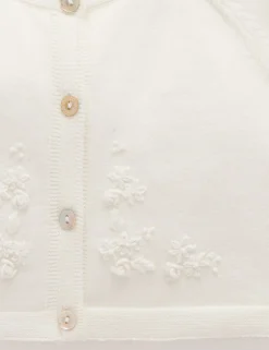 Embroidered Cardigan