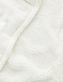 Embroidered Lined Blanket