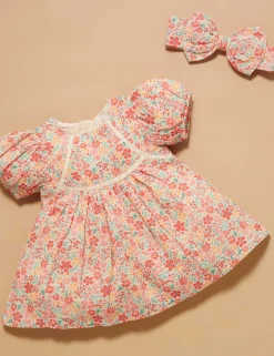 Festive Floral Dress