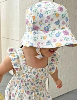 Floral Reversible Bucket Hat