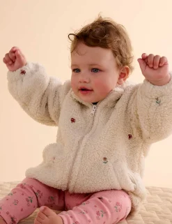 Fluffy Embroidered Jacket