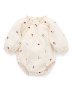 Forest Embroidered Bodysuit