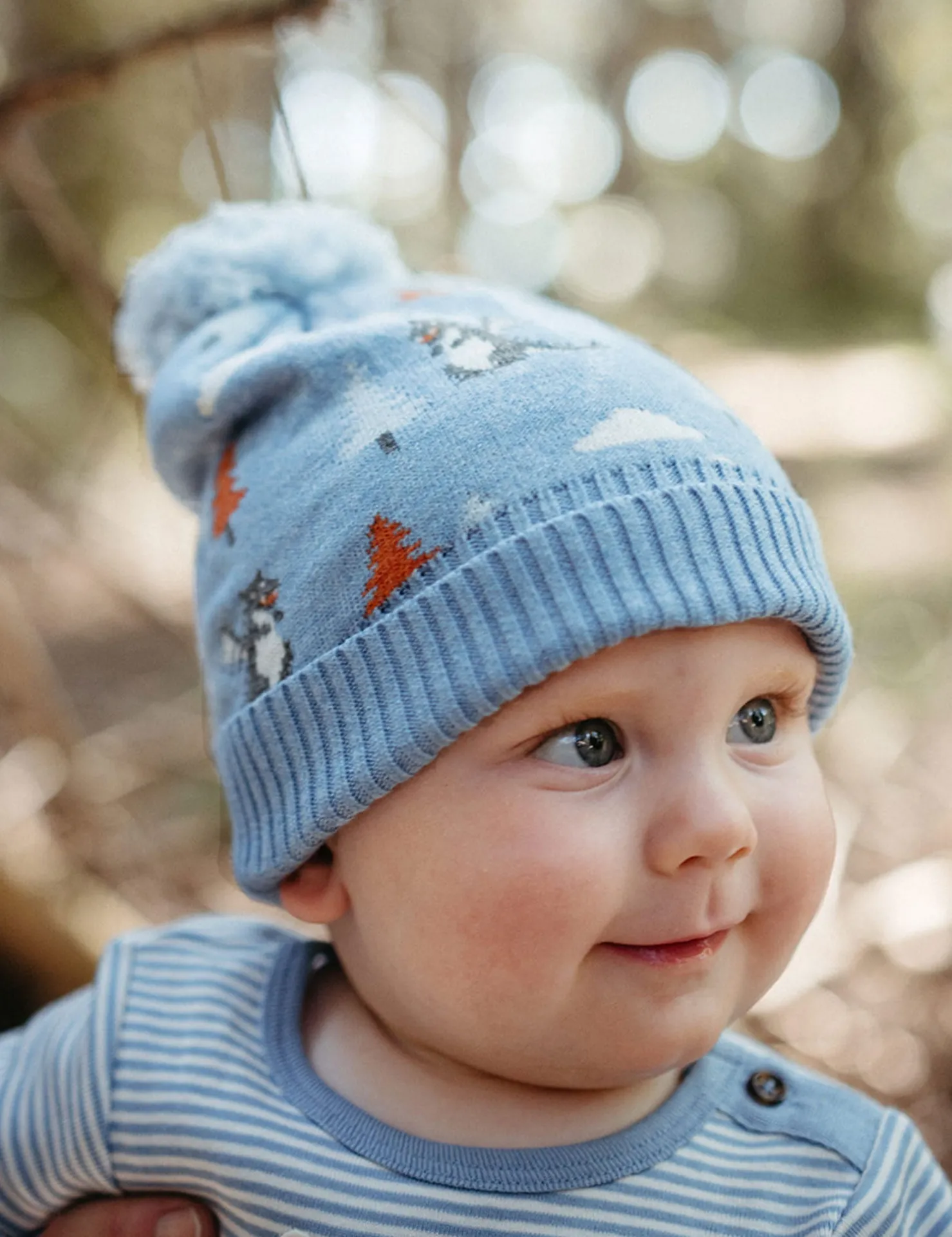 Forest Jacquard Beanie