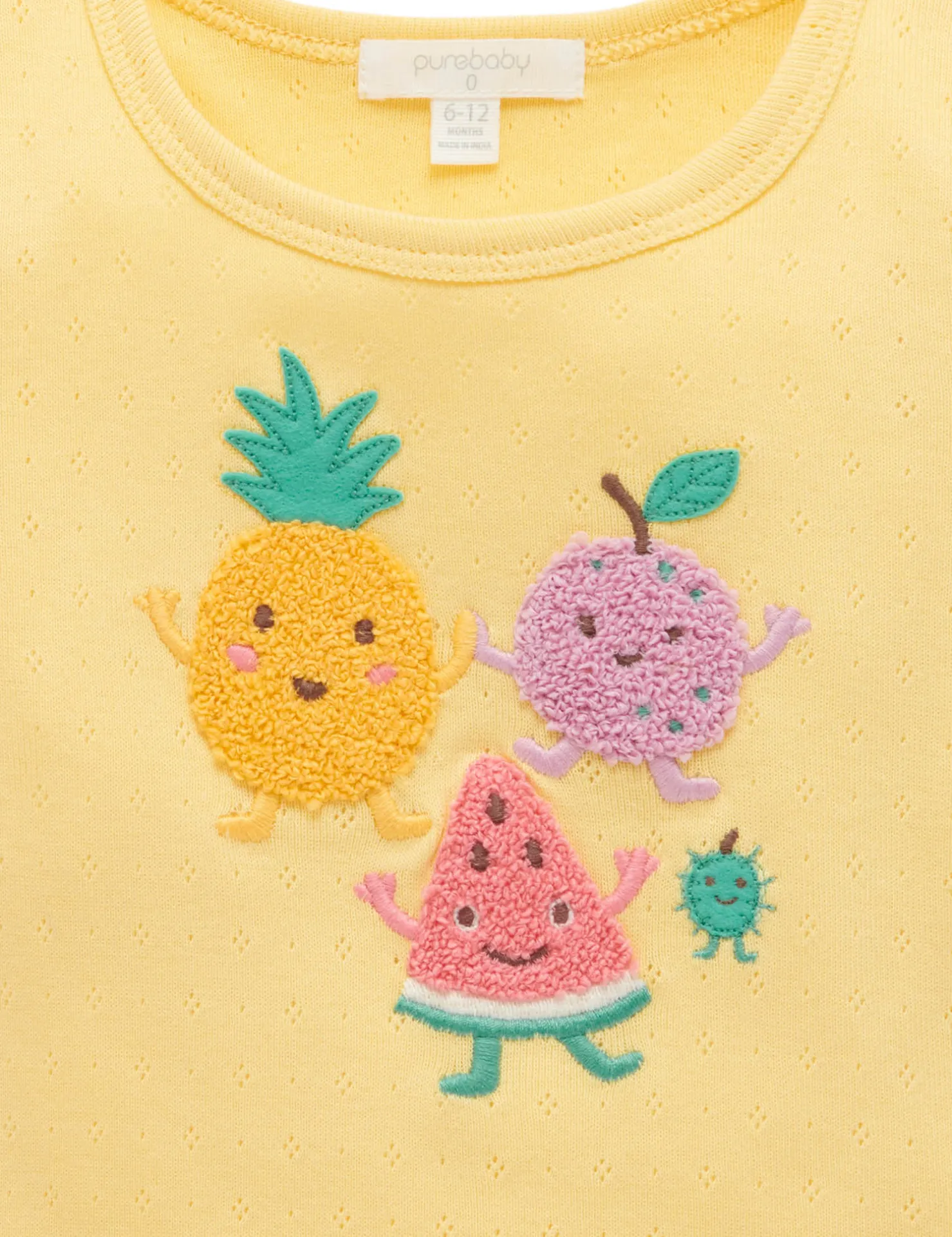Fruity Pointelle Tee