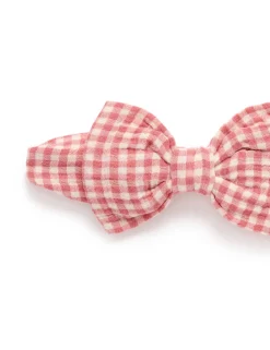 Gingham Bow Headband