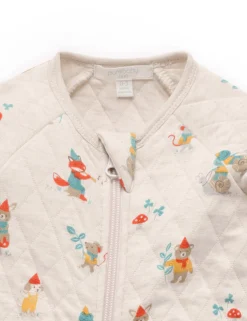 Gnome Quilted Growsuit