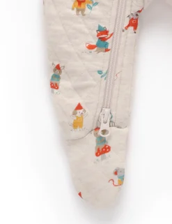 Gnome Quilted Growsuit