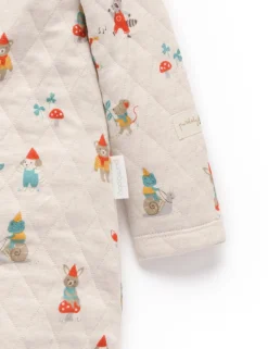 Gnome Quilted Growsuit