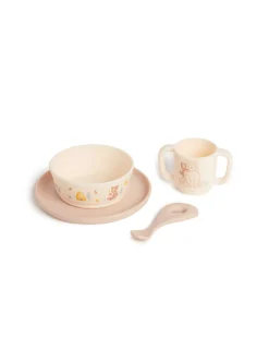 Honey Bear Silicone Feeding Set