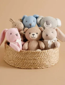 Knitted Bear Toy