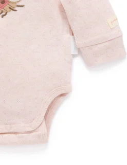 Ladybird Applique Bodysuit