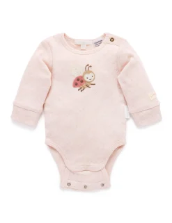 Ladybird Applique Bodysuit