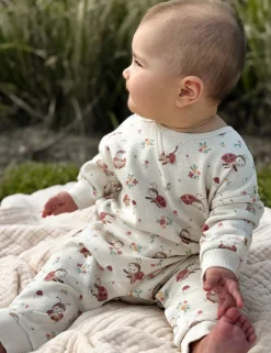 Ladybird Fleece Track Growsuit