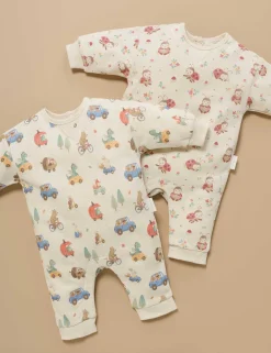 Ladybird Fleece Track Growsuit