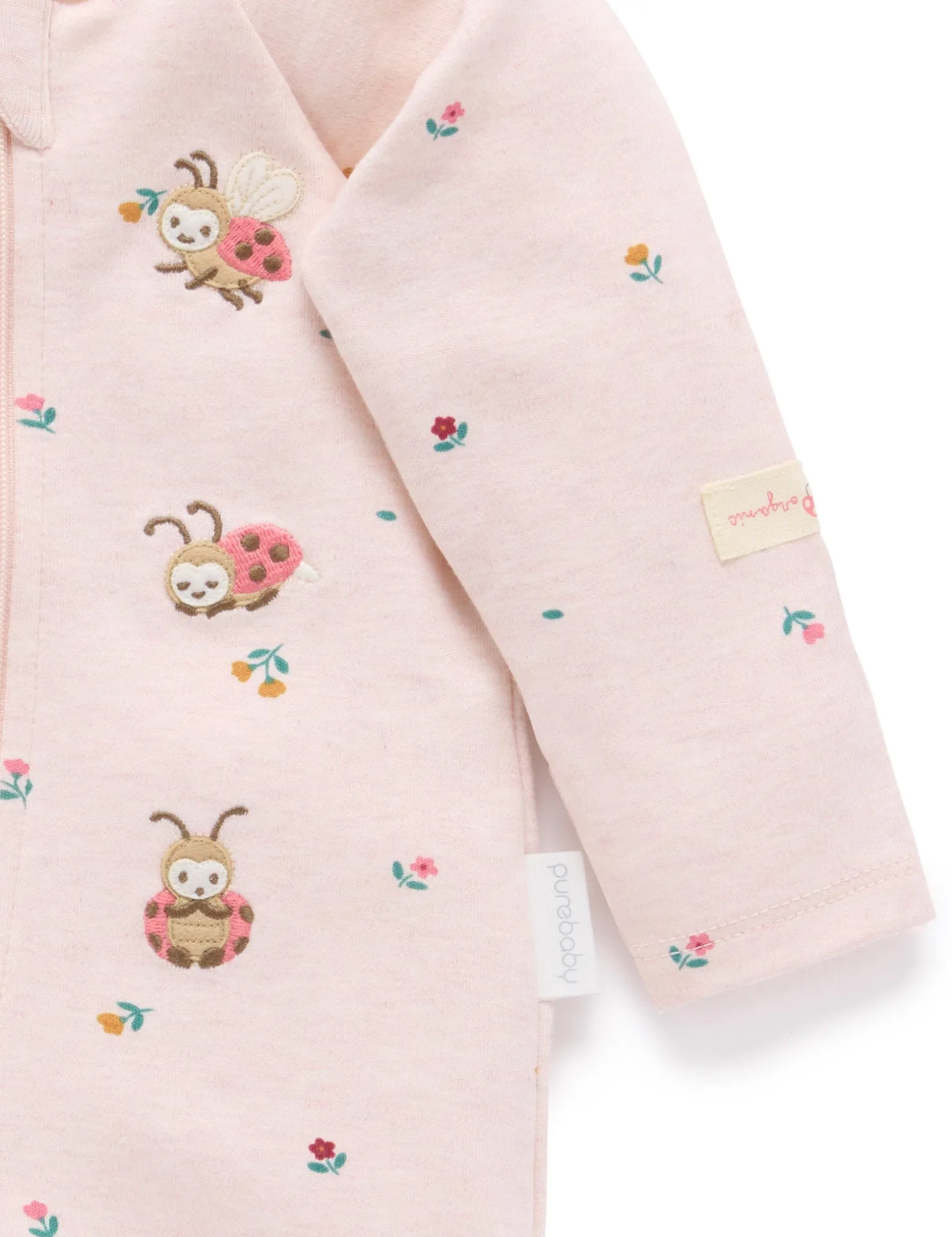 Ladybird Thick Zip Growsuit