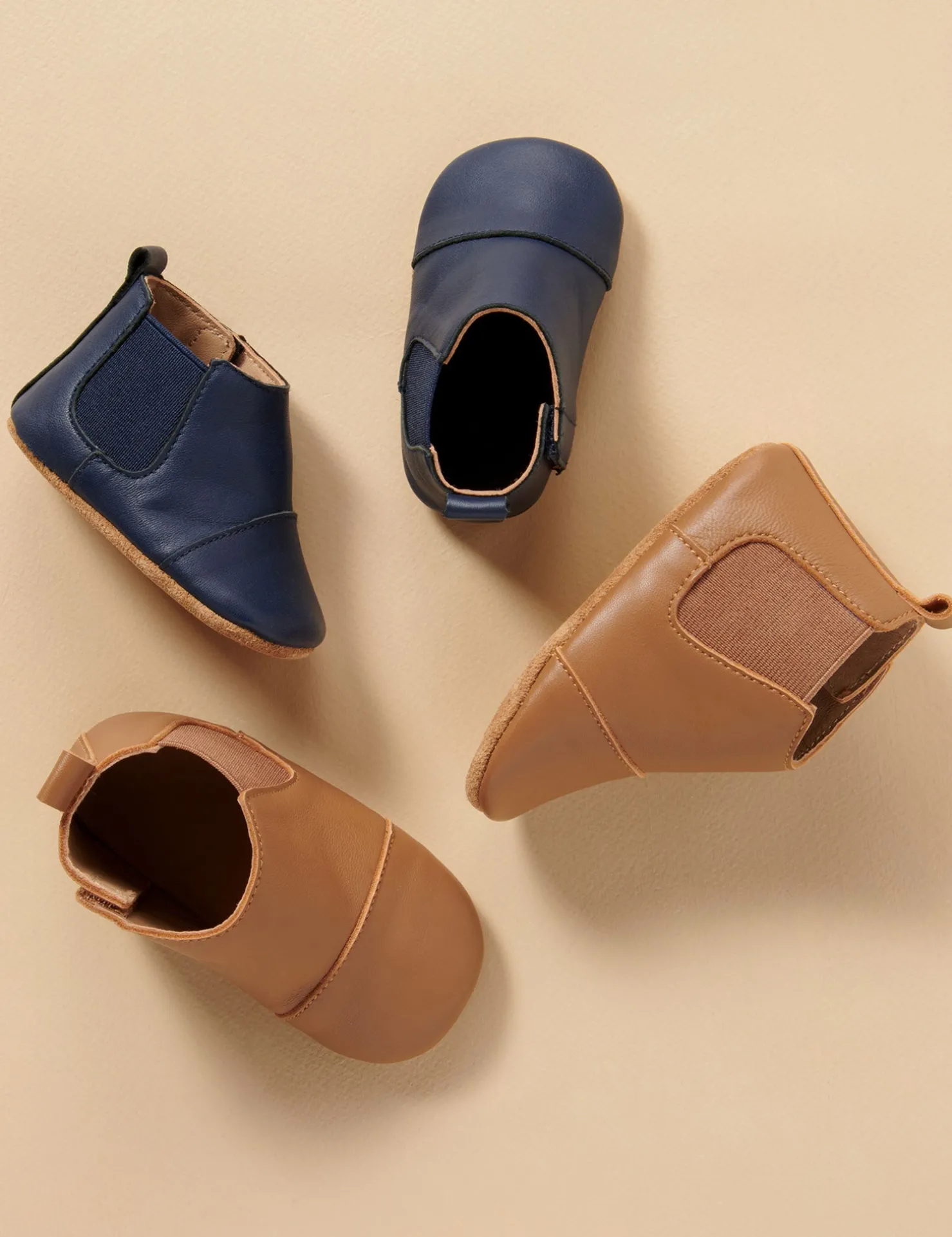 Leather Chelsea Booties