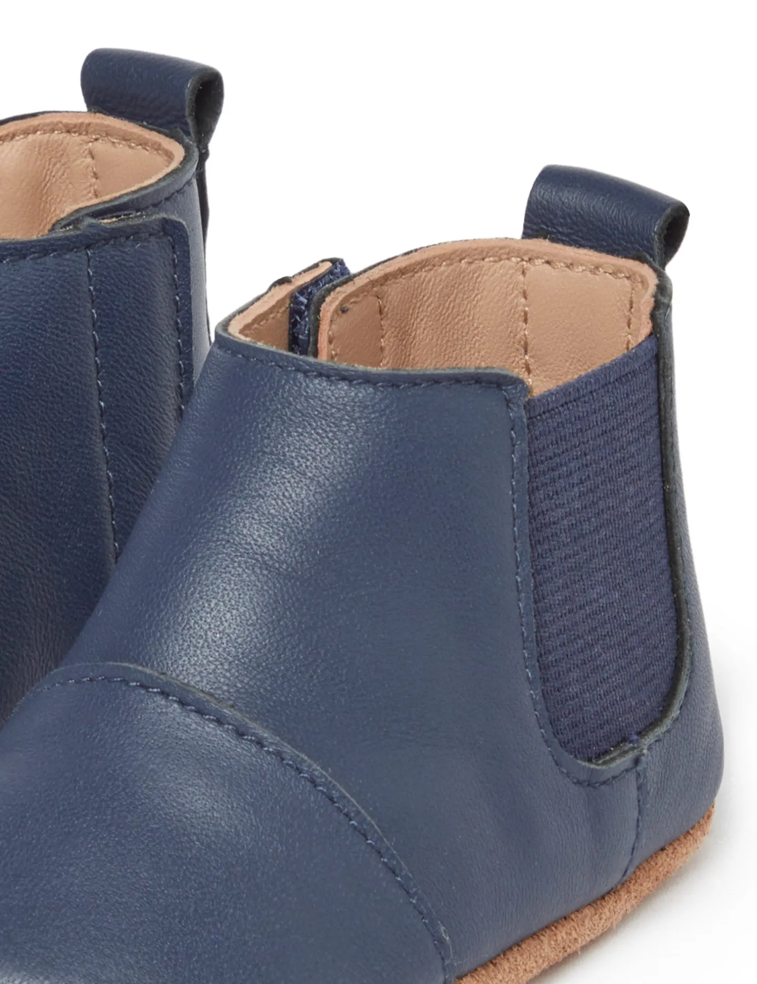 Leather Chelsea Booties
