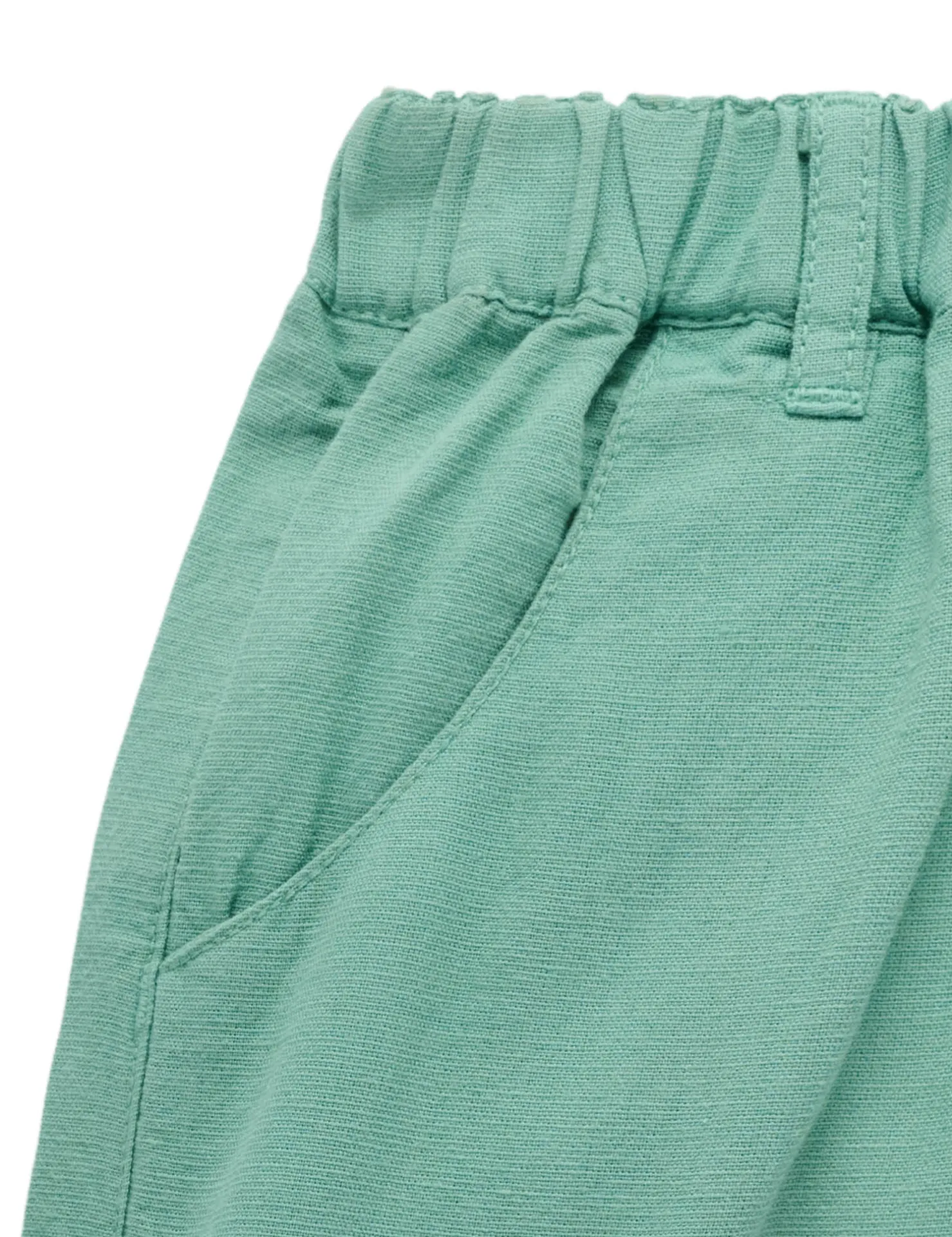 Linen Blend Shorts