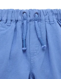Linen Blend Shorts