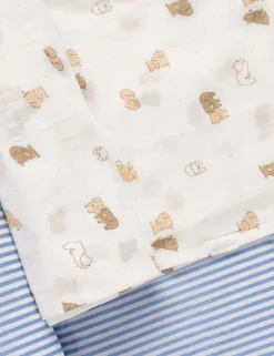 Little Bear 2 Pack Muslin Wrap
