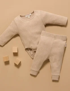 Long Sleeve Ribbed Bodysuit