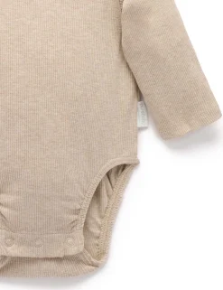 Long Sleeve Ribbed Bodysuit