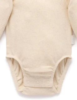 Long Sleeve Ribbed Bodysuit