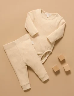 Long Sleeve Ribbed Bodysuit
