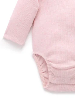 Long Sleeve Ribbed Bodysuit